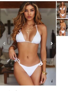 Classic Bottom With Tie White